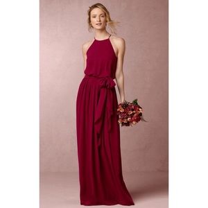 Anthropologie BHLDN Donna Morgan Alana Cherry 6